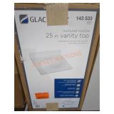Glacier Bay 25" Vanity Top