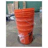 (3) 5 Gallon Buckets