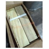 4 wooden posts