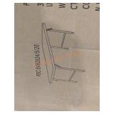 30" x 60" White Plastic Folding Table