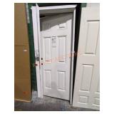 32" x 80" White Door With Door Frame