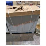 36" x 32" Grey Sink Cabinet