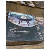 Hampton Bay 40" Outdoor Fire Pit
