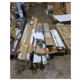 Skid Assorted Vinyl Plank Blinds& Roller Shades