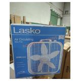 Lasko air circulating box fan