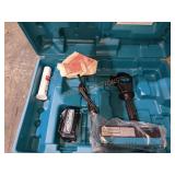Makita 40v Battery and Charger and Tool Case