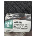 1 wiper 24" x 36" heavy duty mats