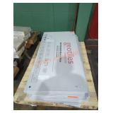 Skid full of porcelain tiles
