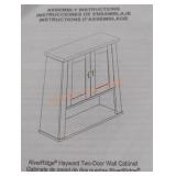 Hayward 2 door wall cabinet