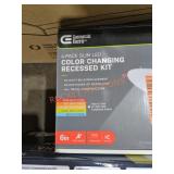 6" Color Changing LED Recessed Kit 4 Pack