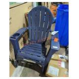 Stylewell blue Adirondack chair
