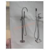 Tub filler faucet
