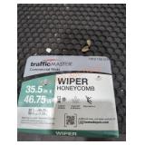 1 traffic master 35.5" x 46.75" wiper honeycomb