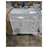 35" Bath Vanity, No Top