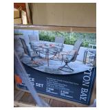 Hampton Bay Ashbury Patio Dining Set