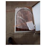 Medium Arched Dark Bronze Mirror