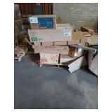 Skid Lot of Miscellaneous Items (kitchen sink,