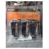 Ridgid 18v 2 ah lithium ion battery 3 pack