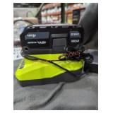 Ryobi 18v 4 ah battery and charger
