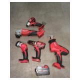 Milwaukee M18 5-Tool Combo WITHOUT CHARGER