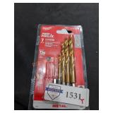 Milwaukee 7pc Titanium Drill Bit Set