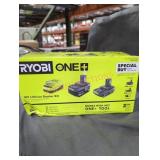 Ryobi 18v lithium starter kit