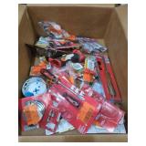 Box Lot Assorted Tools And Accessories