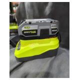 Ryobi 18v 4 ah battery and charger