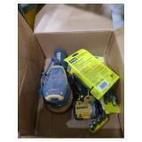 Box Lot Assorted Small Tools