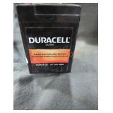 Duracell ultra 6v 5 ah battery