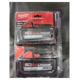 Milwaukee M18 xc 6 ah high output batteries