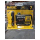 DeWalt 20v 3 ah lithium ion compact battery kit