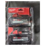 Milwaukee M18 xc 6 high output batteries