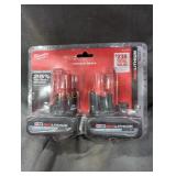 Milwaukee M12 xc 5 ah batteries