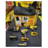 DeWalt 20V 2-Tool Combo Kit