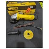 DeWalt Corded 4-1/2" Small Angle Grinder
