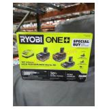 Ryobi 18v lithium high performance starter kit