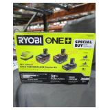 Ryobi 18v lithium high performance starter kit