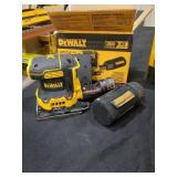 DeWalt 20v 1/4 Sheet Variable Speed Sander;