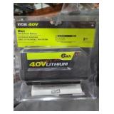 Ryobi 40v 6 ah lithium battery