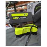 Ryobi 40v 6 ah battery and charger
