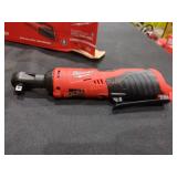 Milwaukee M12 3/8" Ratchet, Tool Only
