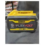 DeWalt 20v/60v flex volt 9 ah battery