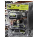 Ryobi 18v 4 ah lithium high performance batteries
