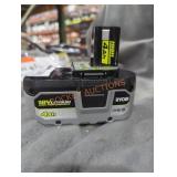 Ryobi 18v 4 ah battery