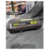 Ryobi 40v 2 ah battery