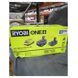 Ryobi 18v lithium starter kit
