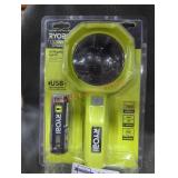 Ryobi USB led magnifying light kit