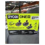 Ryobi 18v lithium high performance starter kit