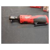 Milwaukee M12 3/8" Ratchet, Tool Only